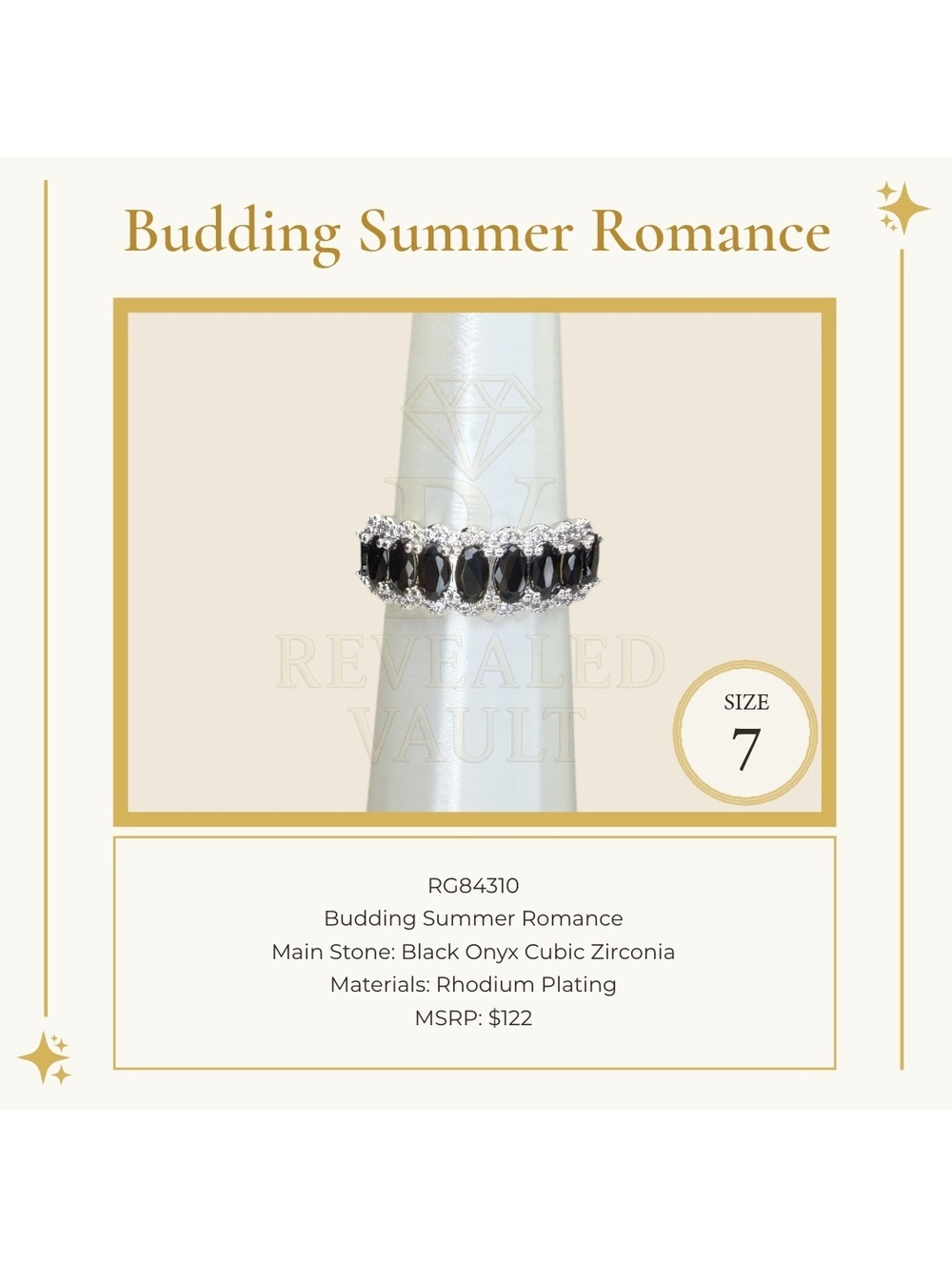 Budding Summer Romance - Size 7 - OG